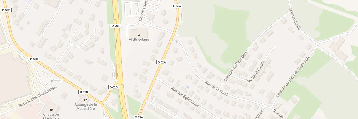Plan du 2 Rue de la Forêt à Chagny