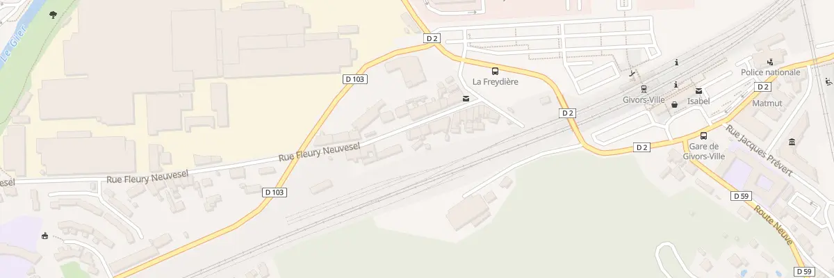Plan du 15 Rue Fleury Neuvesel à Givors
