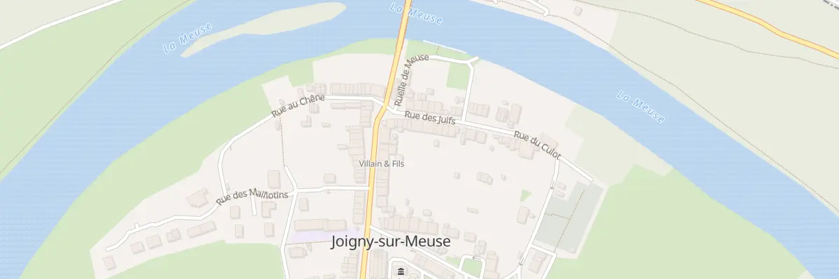 Plan du 10 Rue des Juifs à Joigny-sur-Meuse