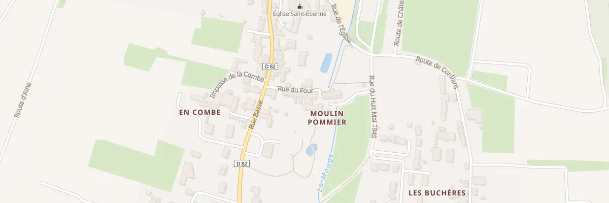 Plan du 60 Rue du Four à Azé