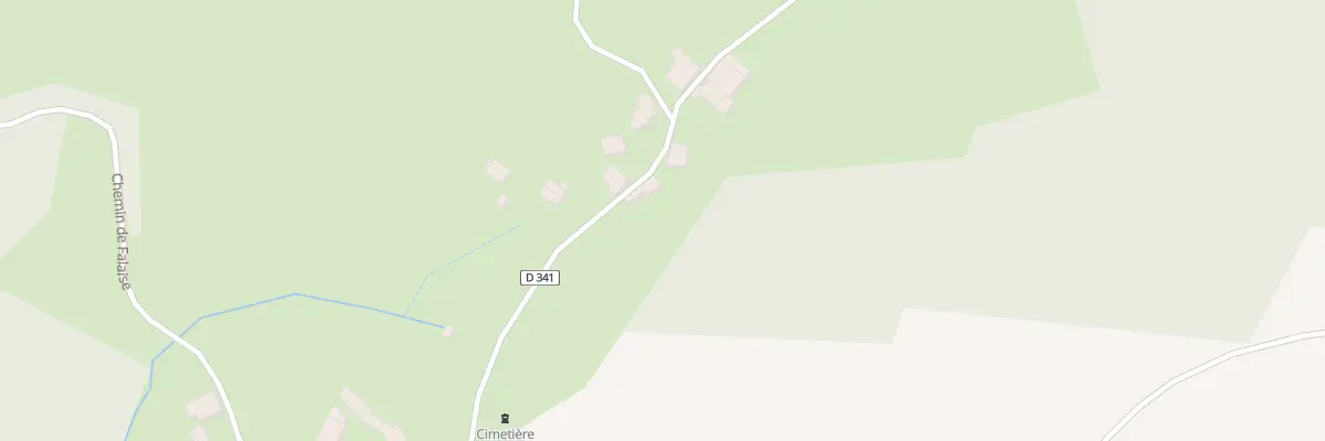 Plan du 2 Rue du Lavoir à Olizy-Primat