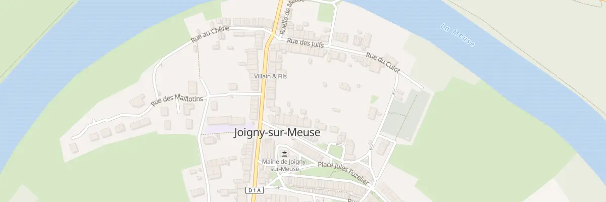 Plan du 11 Rue du Centre à Joigny-sur-Meuse
