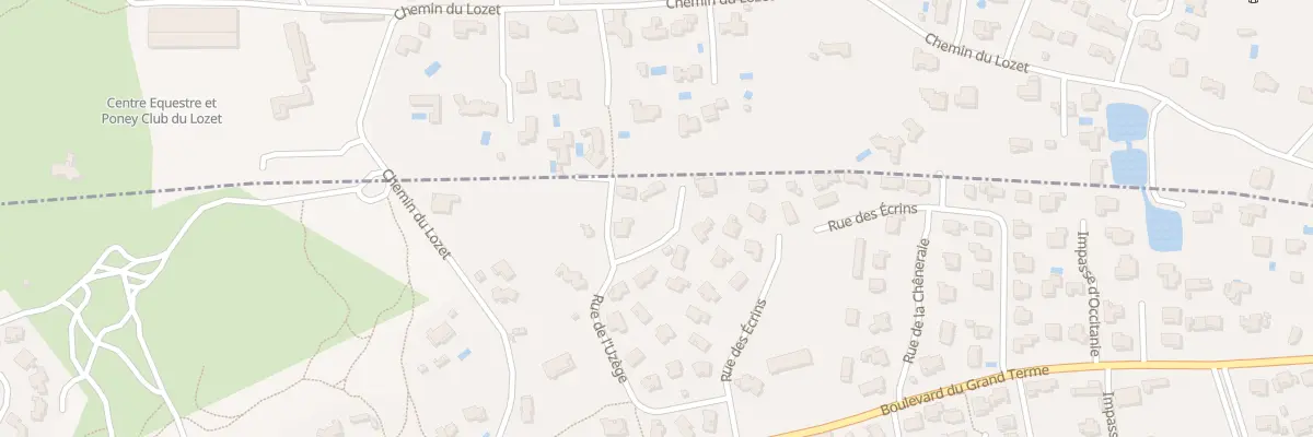 Plan du 24 Rue de l’Uzège aux Angles