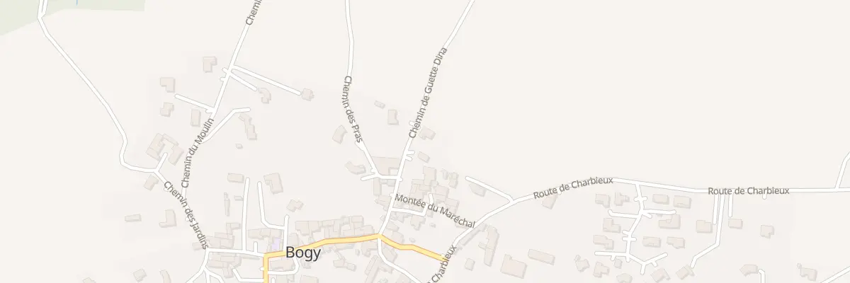 Plan du 56 Che de Guette Dina à Bogy