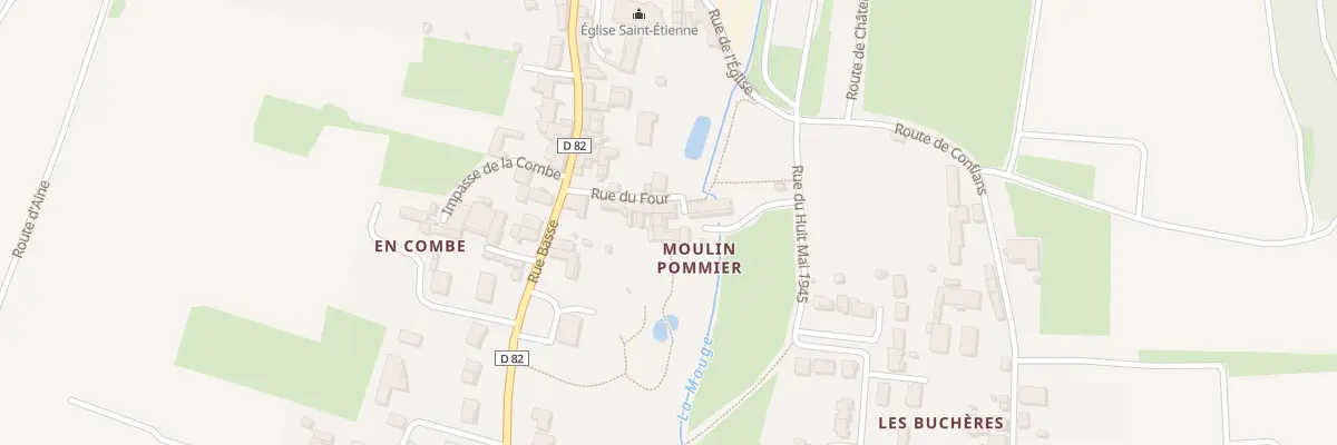 Plan du 82 Rue du Four à Azé