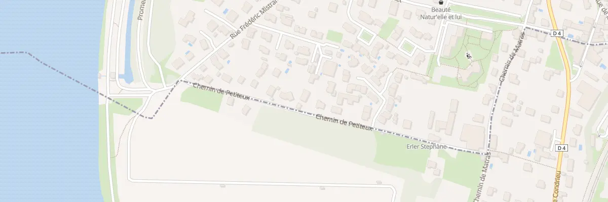 Plan du 13 Che de Petiteux aux Roches-de-Condrieu