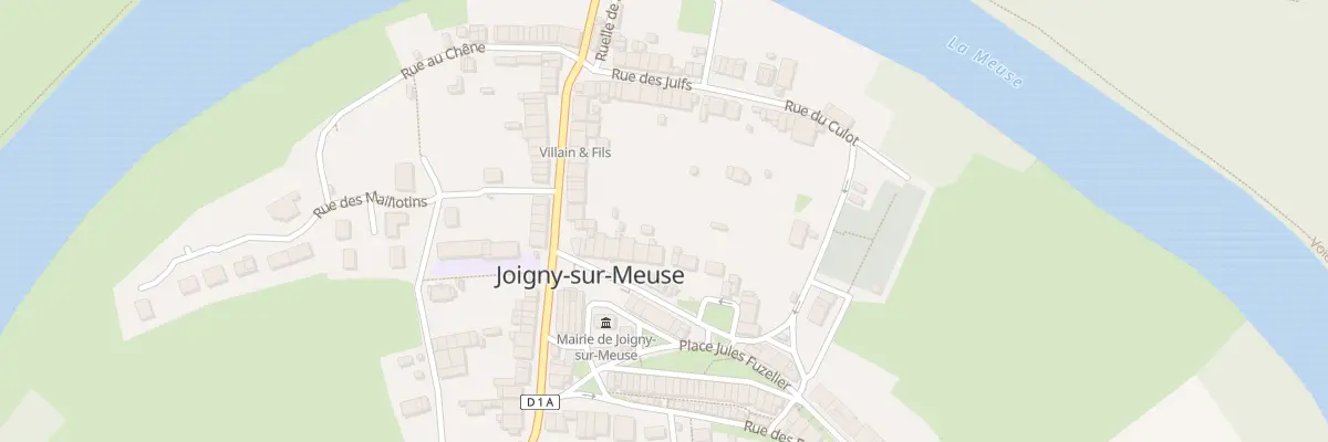 Plan du 13 Rue du Centre à Joigny-sur-Meuse