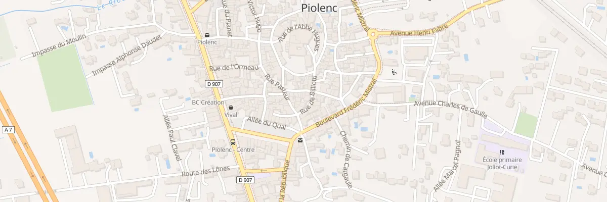 Plan du 48 Rue de Biliotti à Piolenc