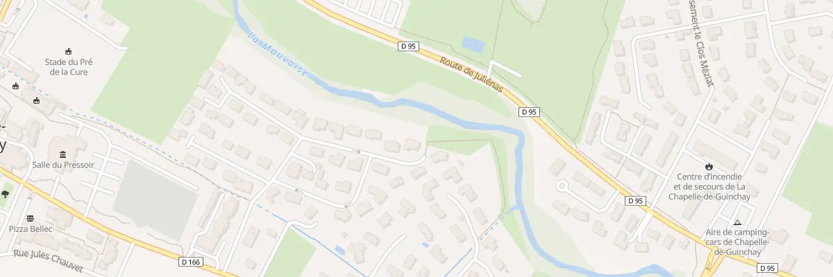 Plan du 260 Rte du Vieux Moulin à La Chapelle-de-Guinchay