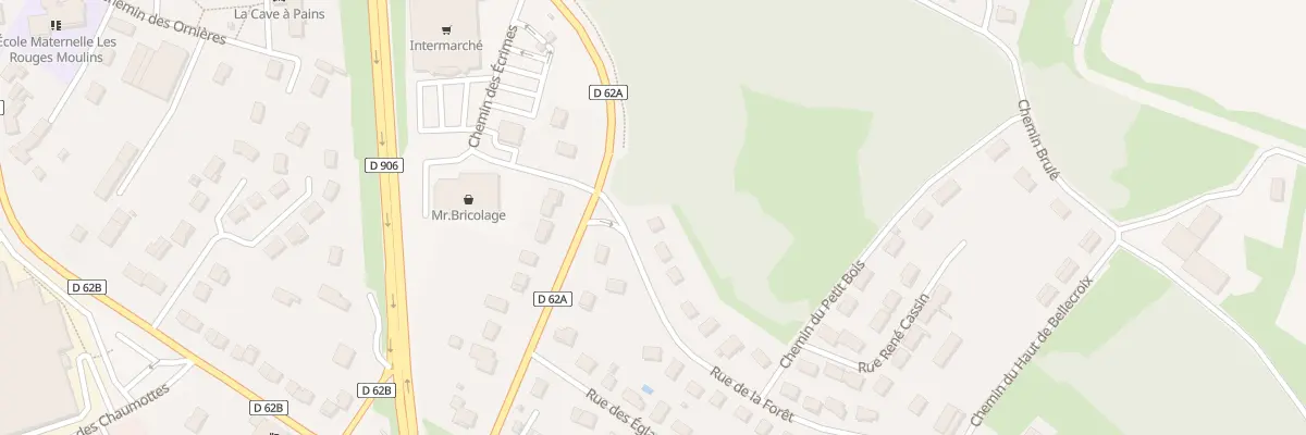 Plan du 1 Rue de la Forêt à Chagny
