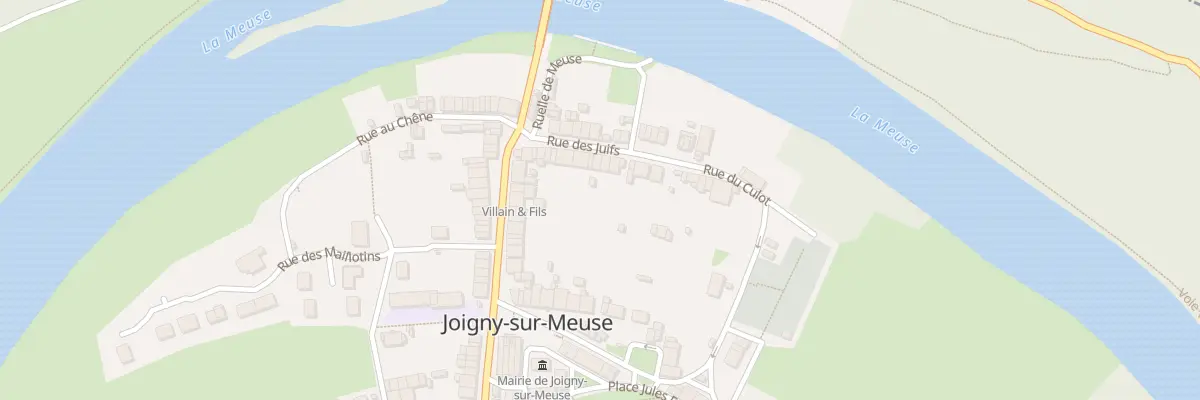 Plan du 20 Rue des Juifs à Joigny-sur-Meuse