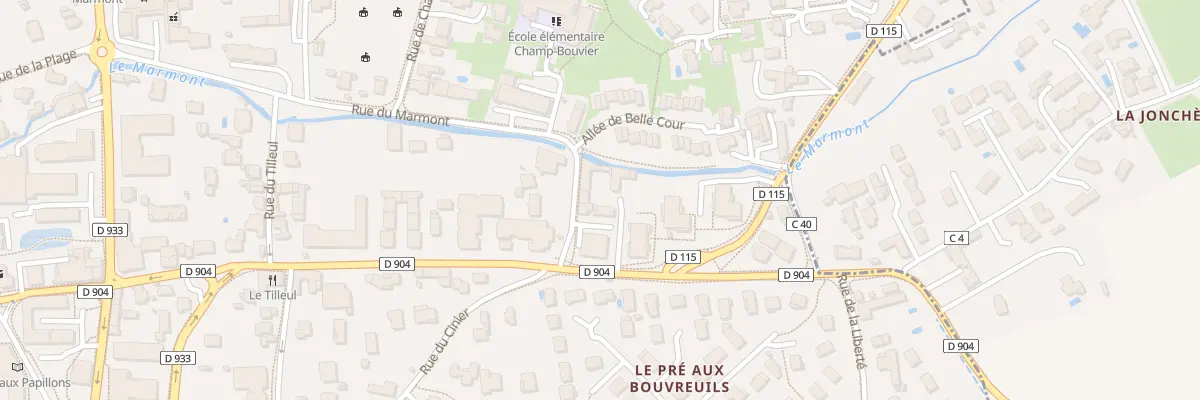 Plan du 447 Rue du Marmont à Jassans-Riottier