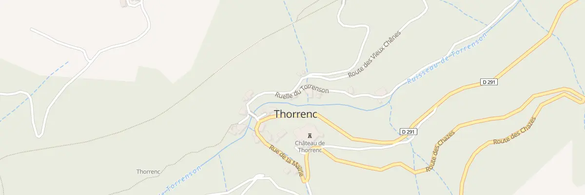 Plan du 30 Rle du Torrenson à Thorrenc
