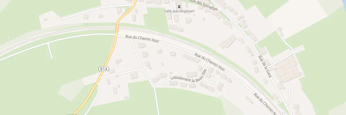 Plan du 2 Rue du Chemin Noir à Joigny-sur-Meuse