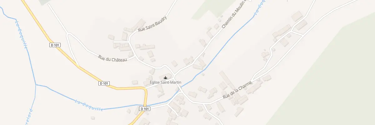 Plan du 4 Rue de Conge à Étalante