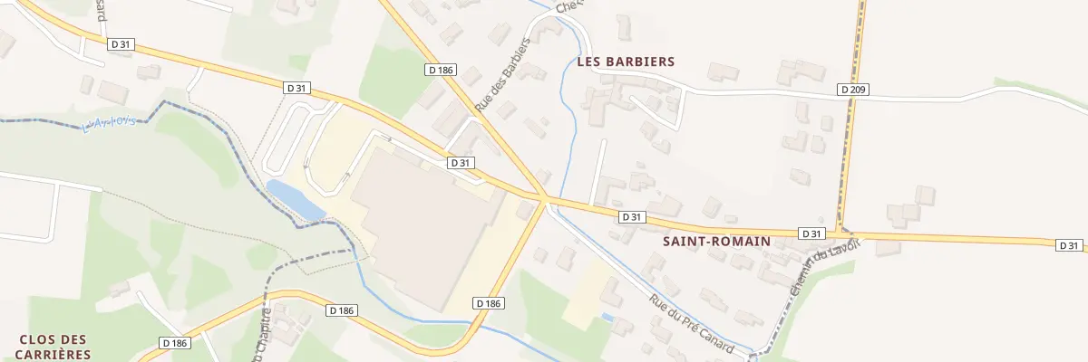 Plan du 5092 Martent à Chânes