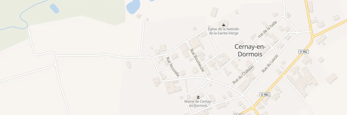 Plan du 5006 Le Village à Cernay-en-Dormois