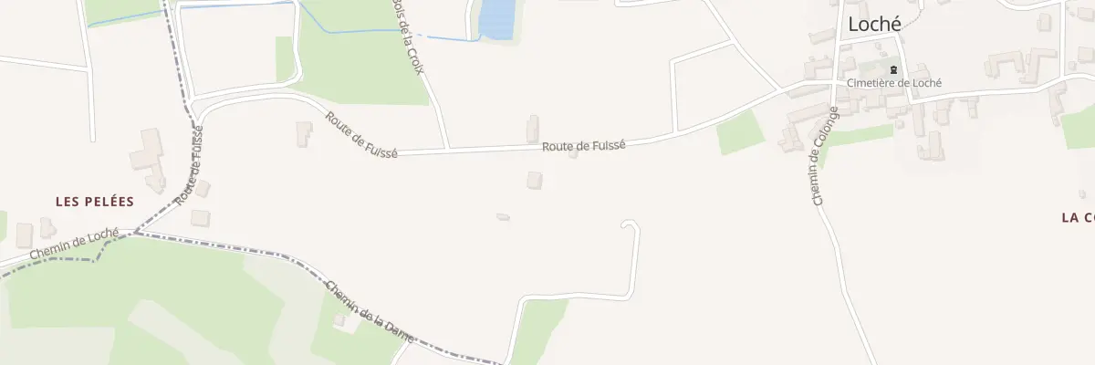 Plan du 259 Rte de Fuissé à Mâcon
