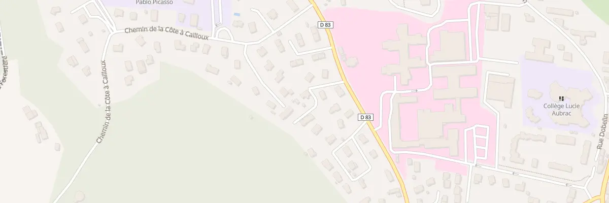 Plan du 25 Rue du Docteur Roux à Givors