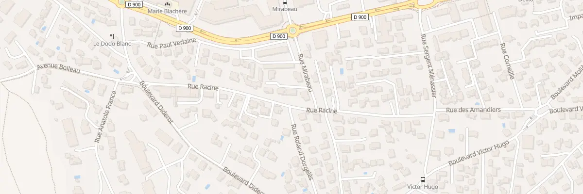 Plan du 24 Rue Racine aux Angles
