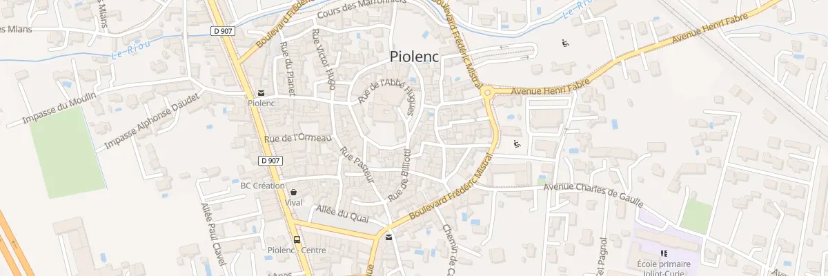 Plan du 102 Rue des Pénitents à Piolenc