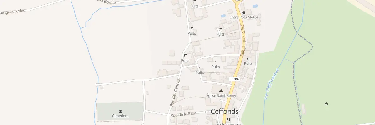 Plan du 6 Rue du Grenier à Sel à Ceffonds
