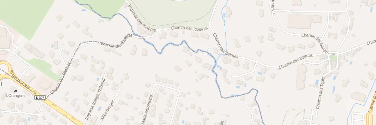 Plan du 35 Che du Moulin à Tassin-la-Demi-Lune