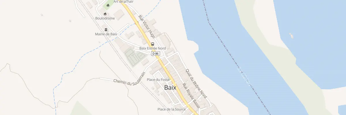 Plan du 5019 Baix à Baix
