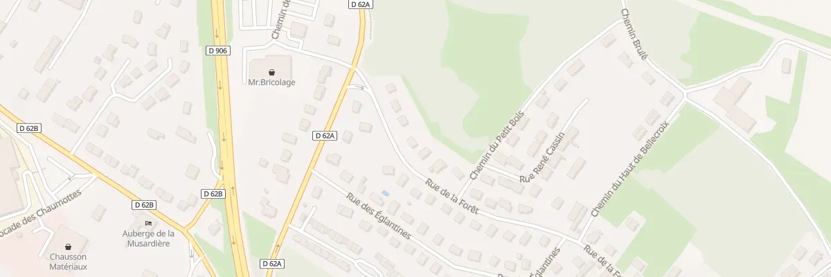 Plan du 7 Rue de la Forêt à Chagny