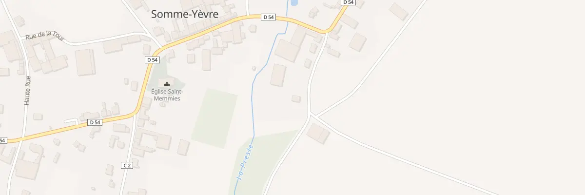 Plan du 1 Rue de Masmont à Somme-Yèvre
