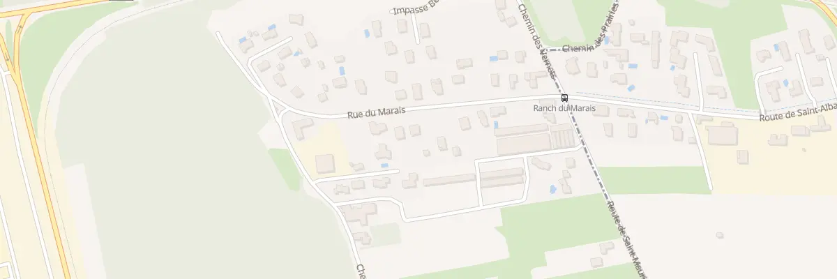 Plan du 185 Rue des Marais à Saint-Alban-du-Rhône