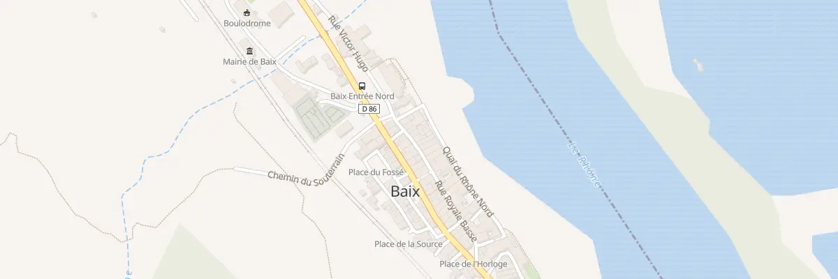Plan du 5012 Rue Royale Basse à Baix