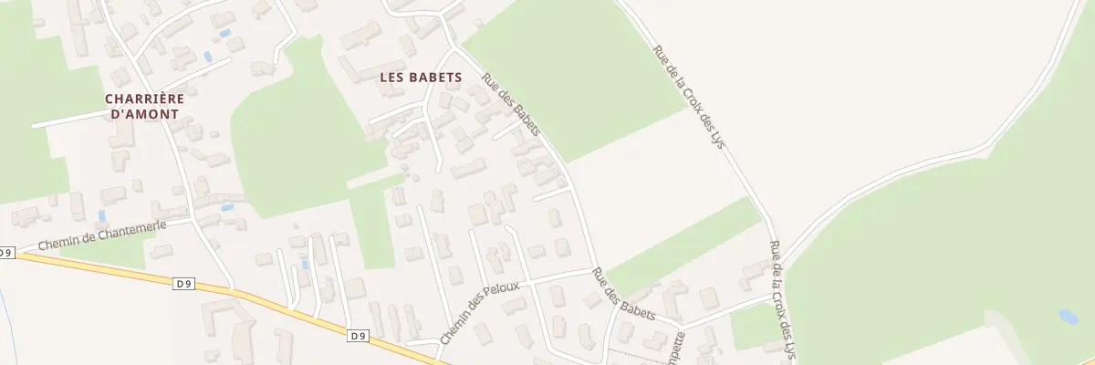 Plan du 275 Rue des Babets à Dracé