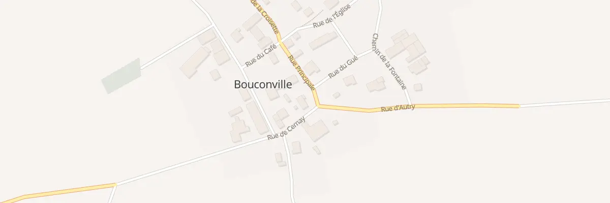Plan du 2 Rue de Cernay à Bouconville