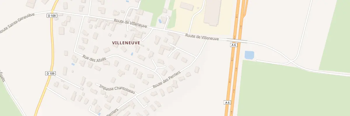 Plan du 39 Imp des Lavandes à Taponas