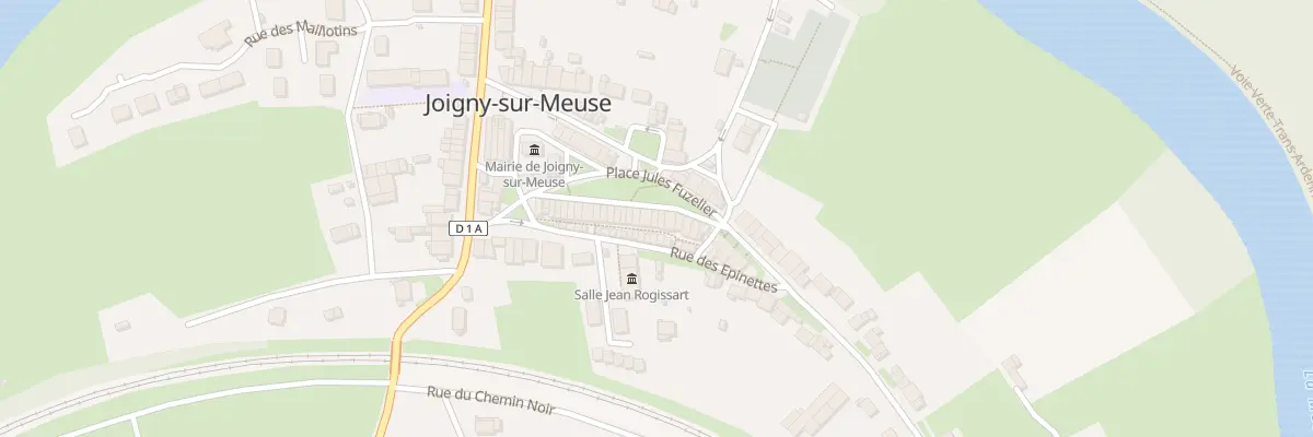 Plan du 13 Rue de la Gloire à Joigny-sur-Meuse