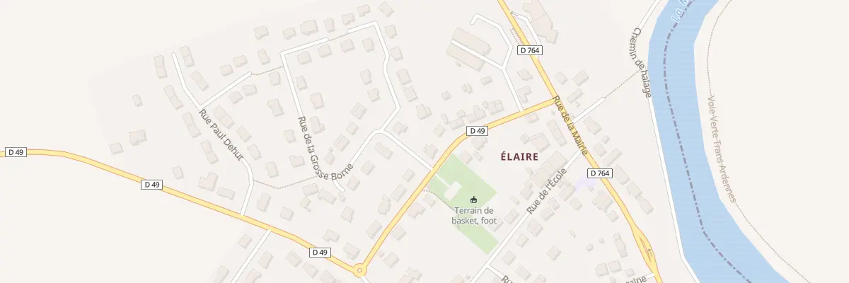 Plan du 18 Rue des Sources à Chalandry-Elaire