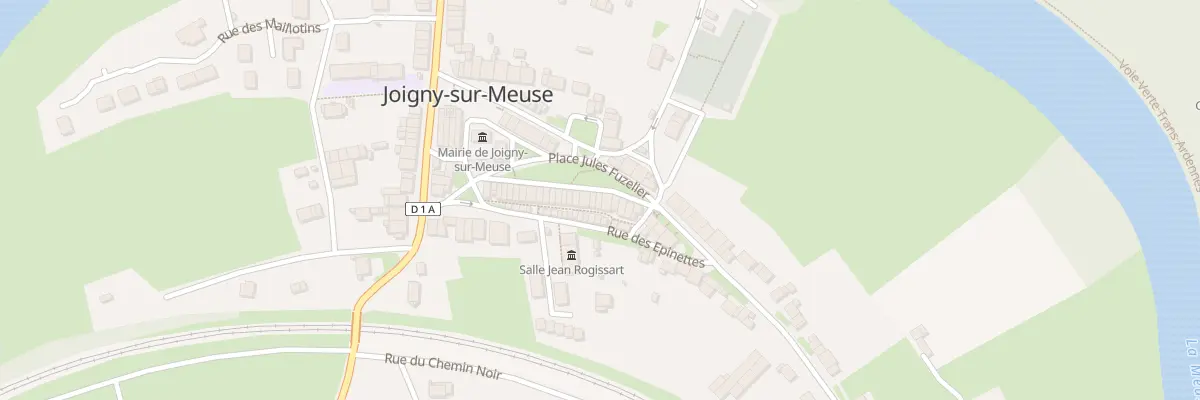 Plan du 14 Rue de la Gloire à Joigny-sur-Meuse