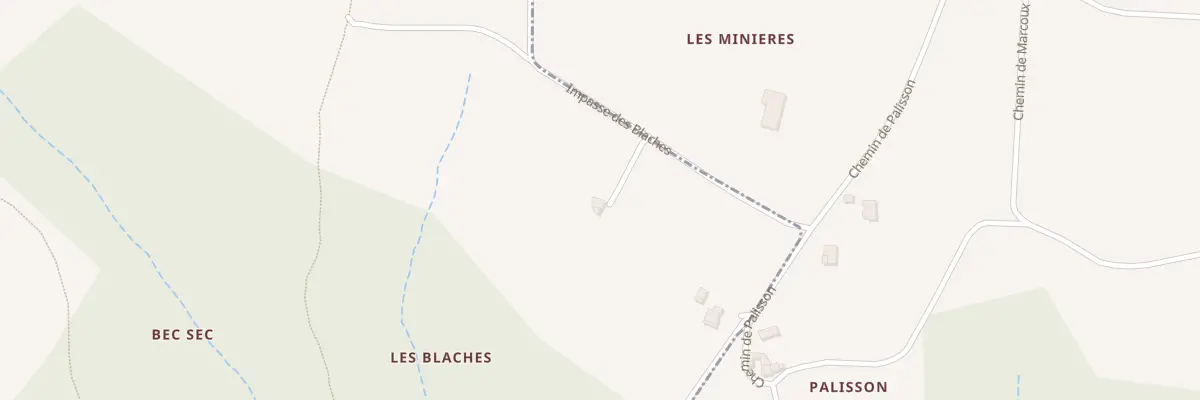 Plan du 165 Imp des Blaches à Cheminas
