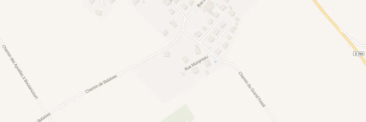 Plan du 8 Rue Monpréau à Chalandry-Elaire
