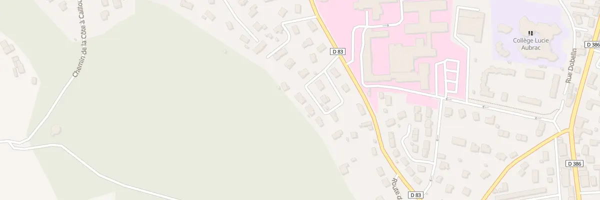 Plan du 15J Rue du Docteur Roux à Givors