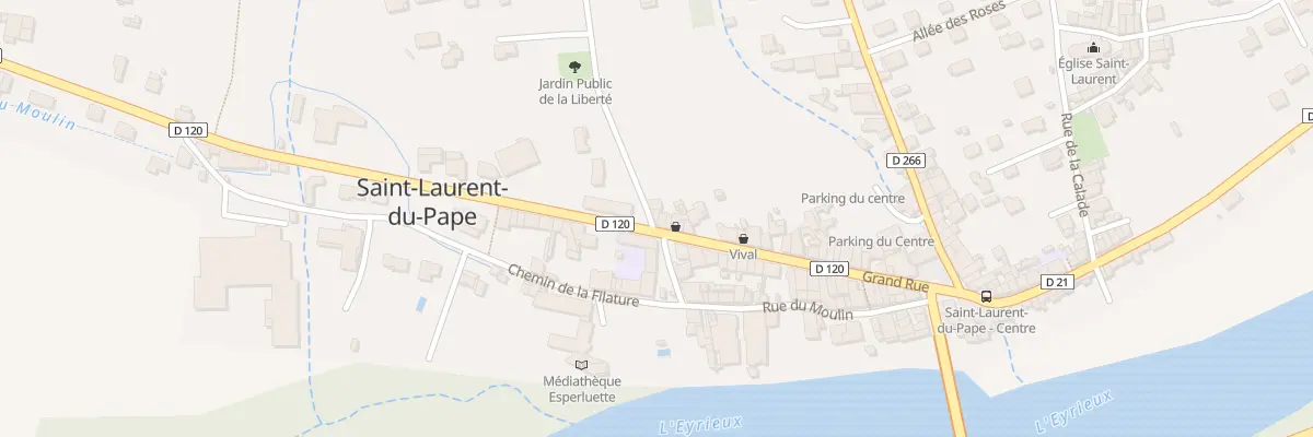 Plan du 5026 Le Pape à Saint-Laurent-du-Pape