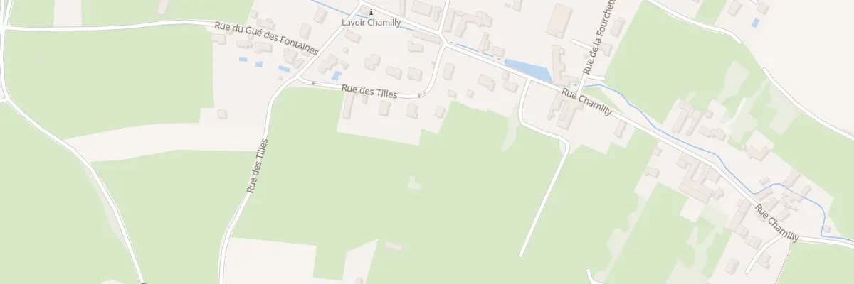Plan du 1 Rue des Tilles à Fontaines