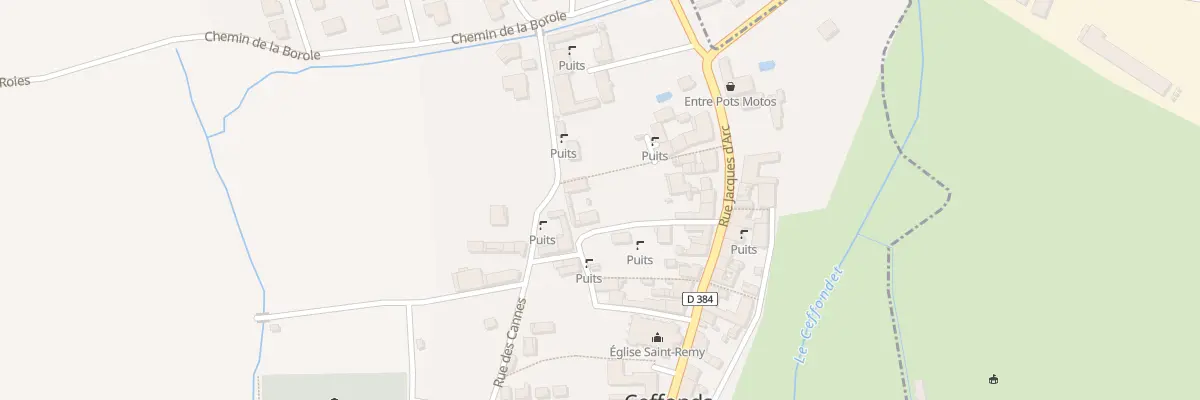 Plan du 2 Rue du Grenier à Sel à Ceffonds