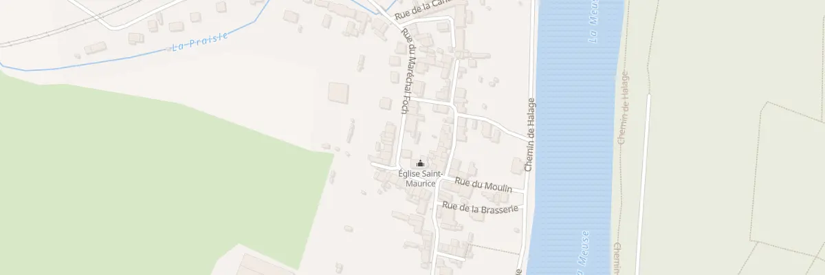 Plan du 19 Rue du Mal Foch à Aubrives