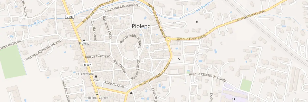 Plan du 3 Imp de la Caserne à Piolenc