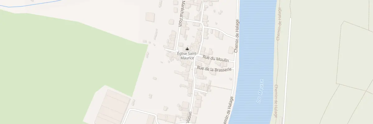 Plan du 16 Pl de l’Eglise à Aubrives