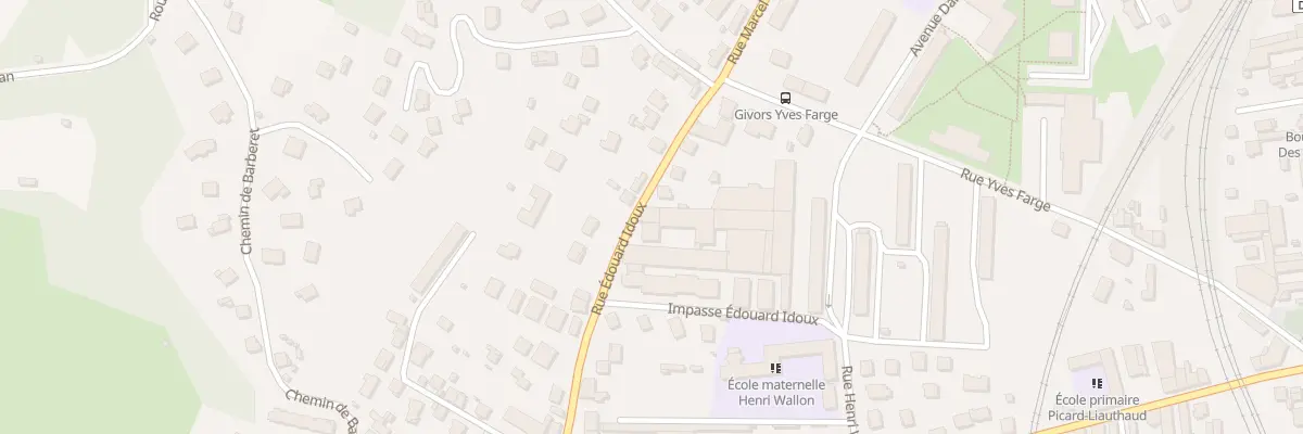 Plan du 30C Rue Edouard Idoux à Givors
