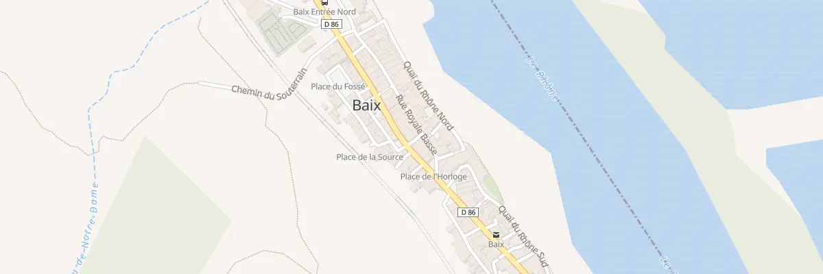 Plan du 5051 Baix à Baix