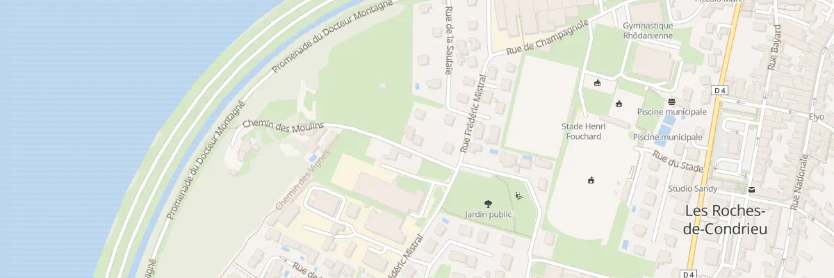 Plan du 9003 Che des Moulins aux Roches-de-Condrieu